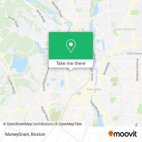 MoneyGram map