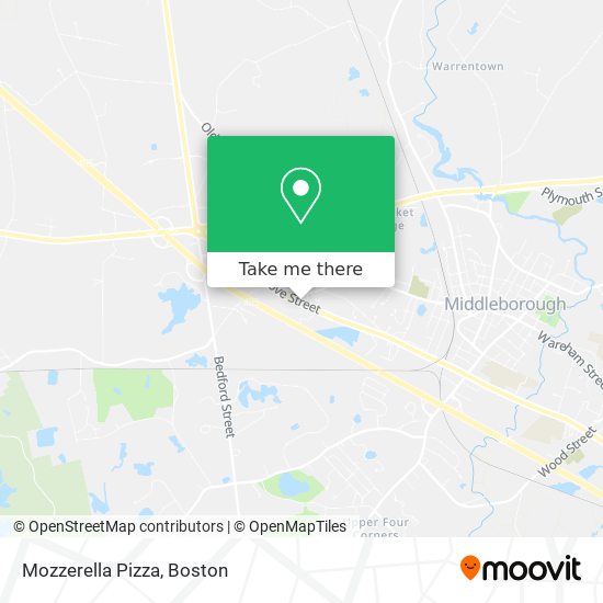 Mozzerella Pizza map