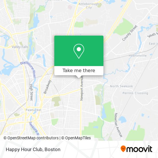 Mapa de Happy Hour Club