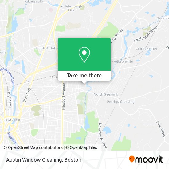 Mapa de Austin Window Cleaning