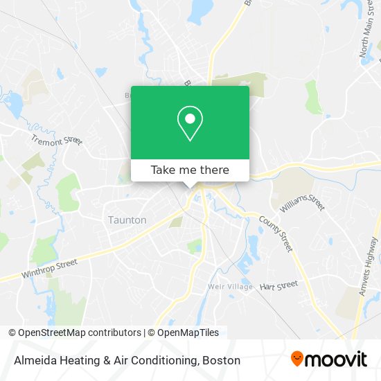Mapa de Almeida Heating & Air Conditioning