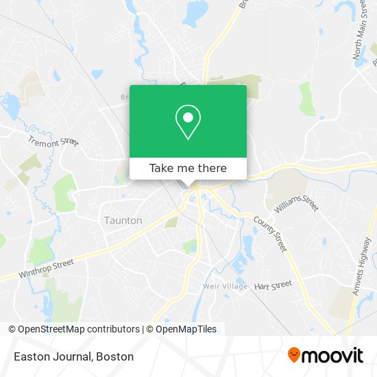 Easton Journal map