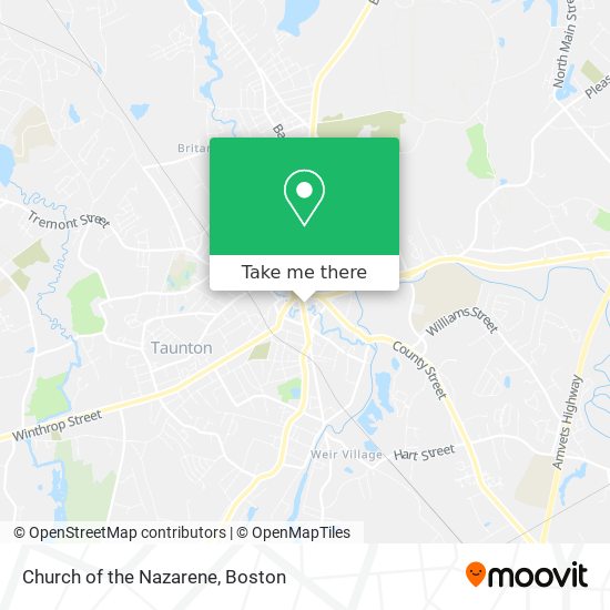 Church of the Nazarene map