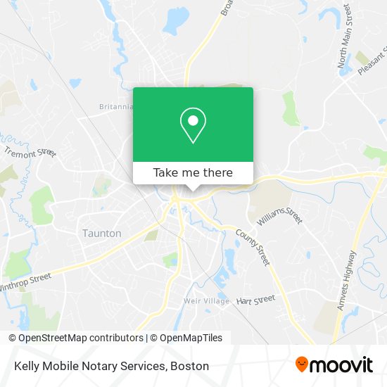Mapa de Kelly Mobile Notary Services