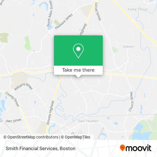 Smith Financial Services map