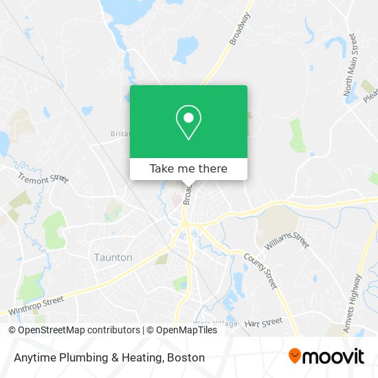 Mapa de Anytime Plumbing & Heating