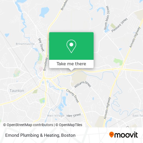 Emond Plumbing & Heating map