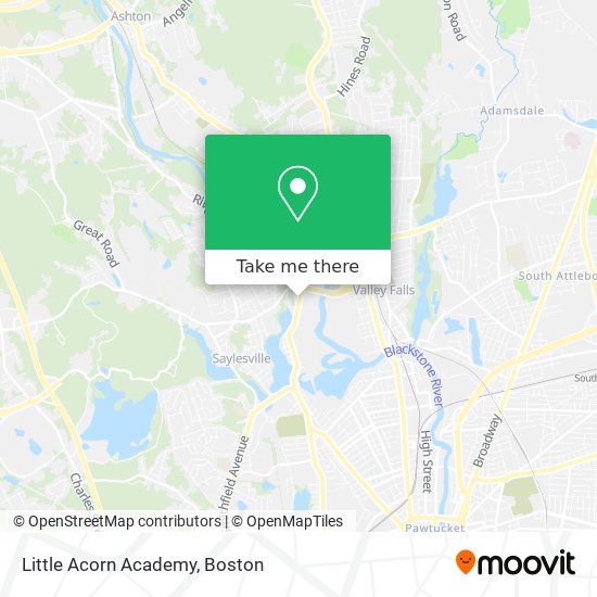 Mapa de Little Acorn Academy