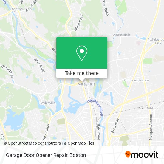 Mapa de Garage Door Opener Repair