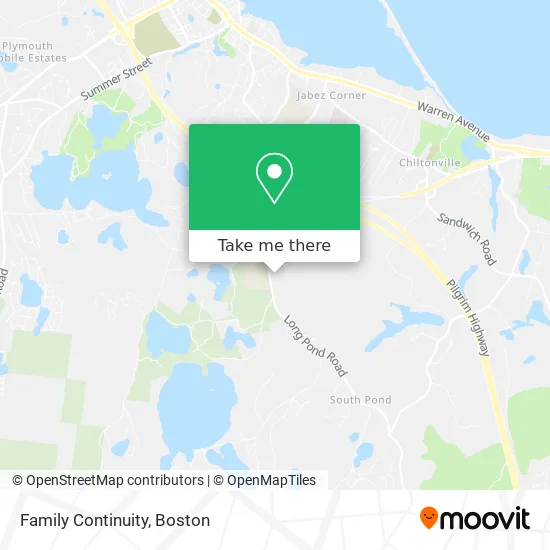 Family Continuity map
