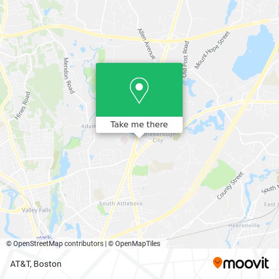 AT&T map