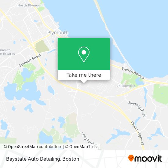 Mapa de Baystate Auto Detailing