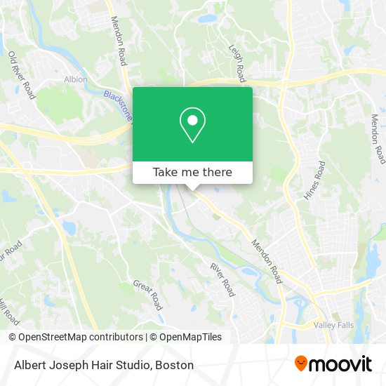 Albert Joseph Hair Studio map