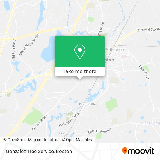 Gonzalez Tree Service map