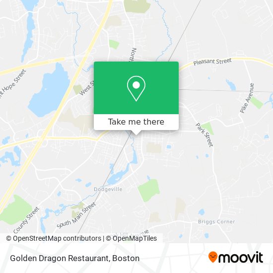 Mapa de Golden Dragon Restaurant