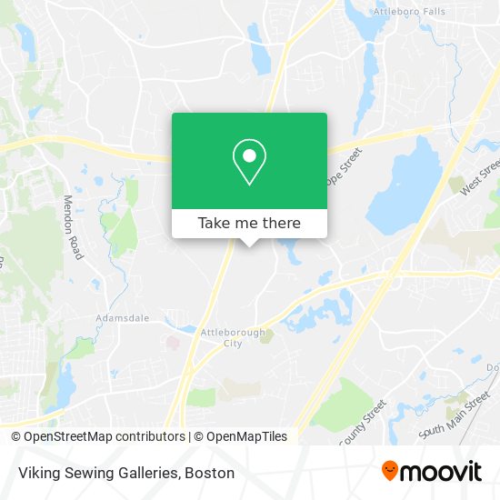 Mapa de Viking Sewing Galleries
