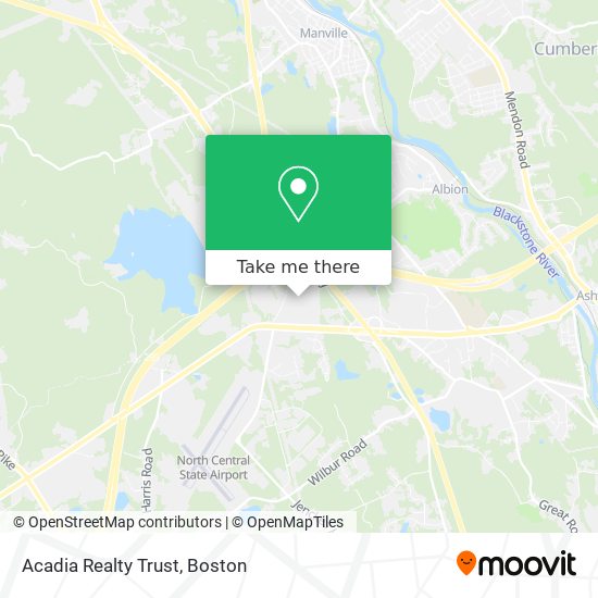 Acadia Realty Trust map