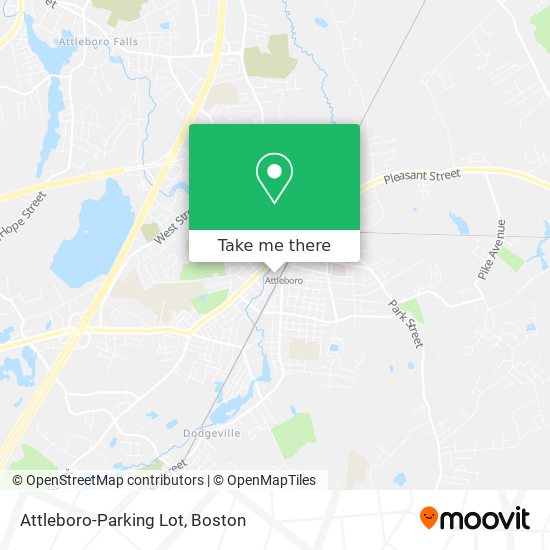 Attleboro-Parking Lot map