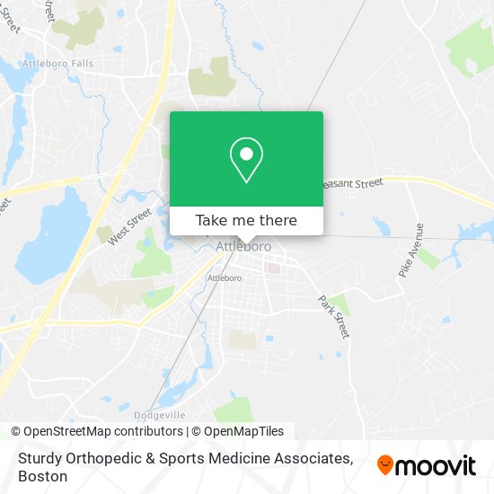 Mapa de Sturdy Orthopedic & Sports Medicine Associates