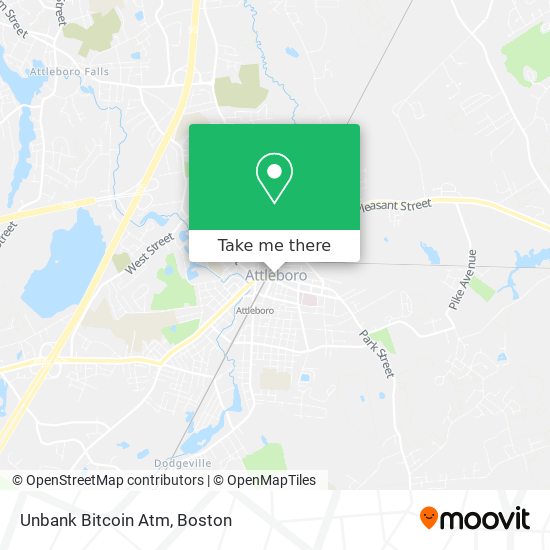 Unbank Bitcoin Atm map