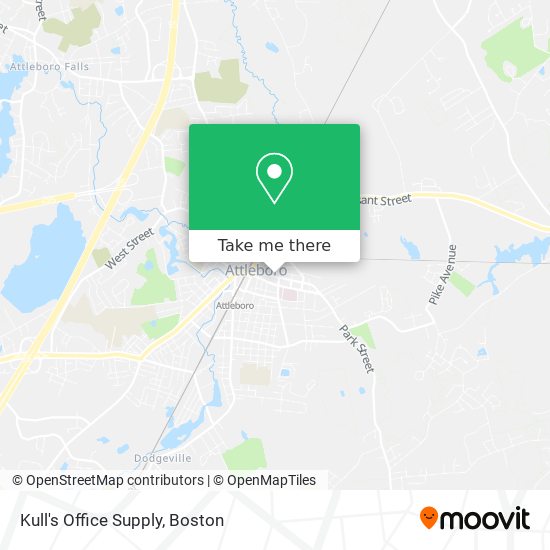 Kull's Office Supply map