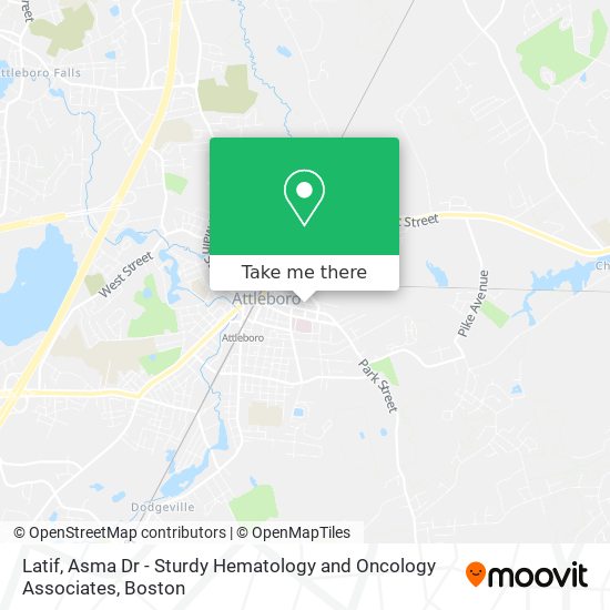 Latif, Asma Dr - Sturdy Hematology and Oncology Associates map