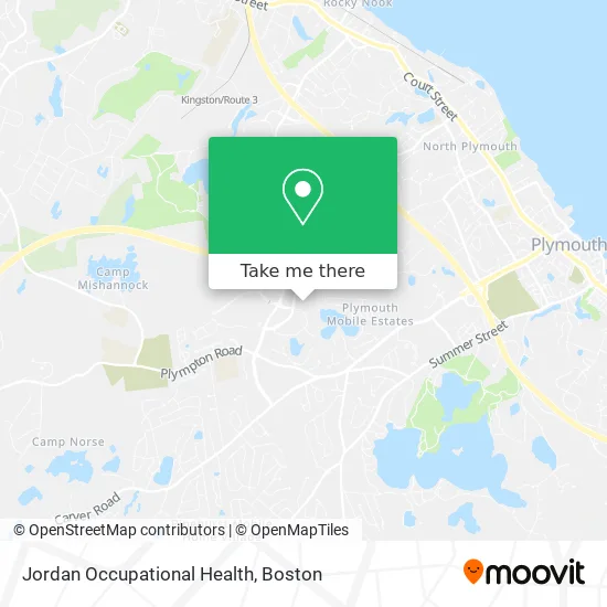 Jordan Occupational Health map