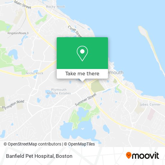 Mapa de Banfield Pet Hospital