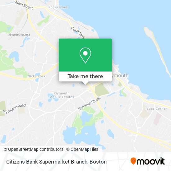 Citizens Bank Supermarket Branch map