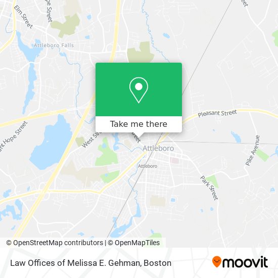 Law Offices of Melissa E. Gehman map