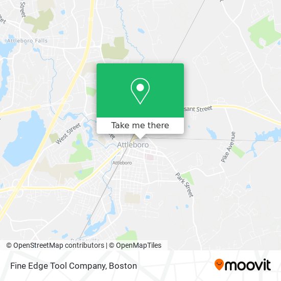 Fine Edge Tool Company map