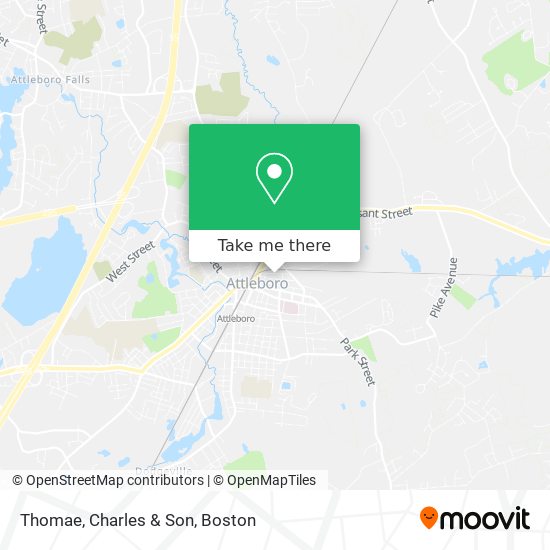 Thomae, Charles & Son map