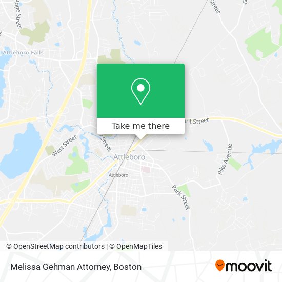 Mapa de Melissa Gehman Attorney