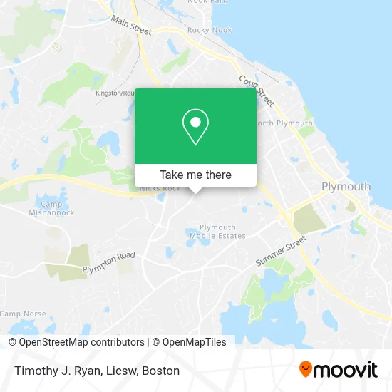 Timothy J. Ryan, Licsw map