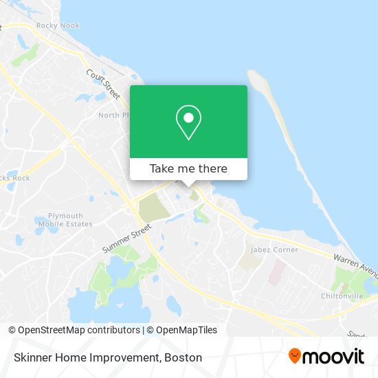 Skinner Home Improvement map