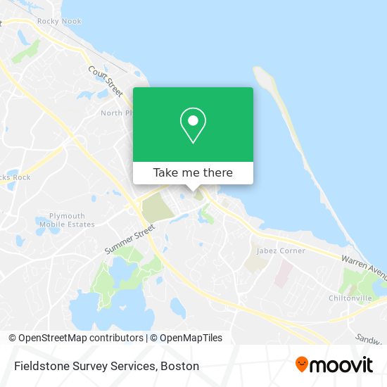 Fieldstone Survey Services map