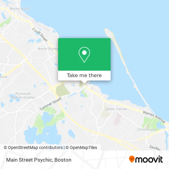 Main Street Psychic map