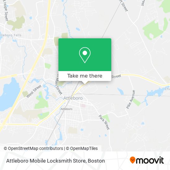 Attleboro Mobile Locksmith Store map
