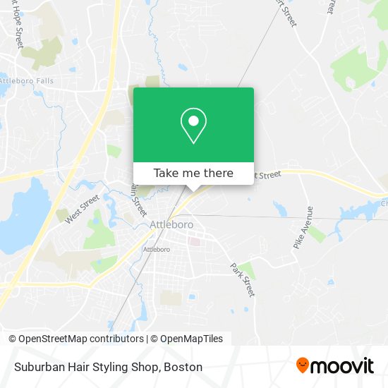 Suburban Hair Styling Shop map