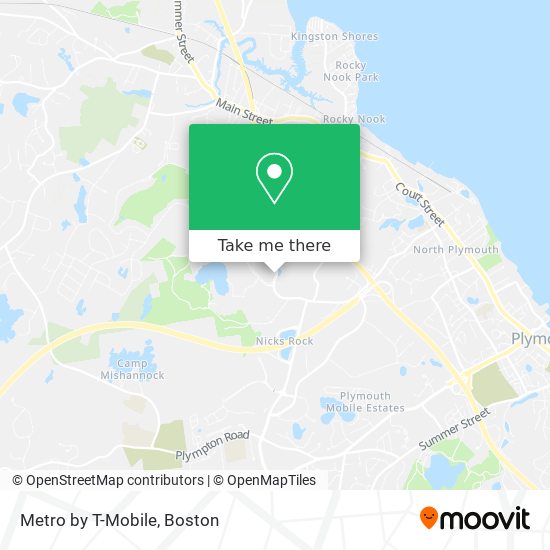 Metro by T-Mobile map