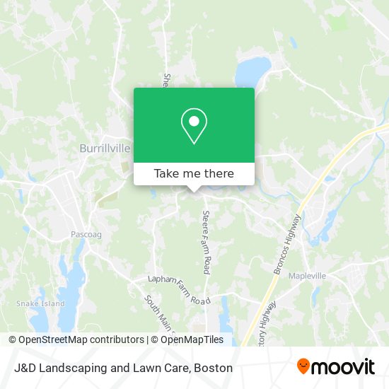 J&D Landscaping and Lawn Care map