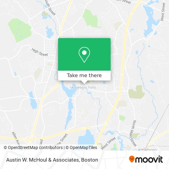 Austin W. McHoul & Associates map