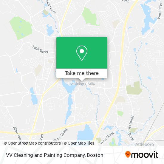 VV Cleaning and Painting Company map