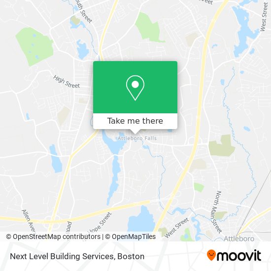 Next Level Building Services map