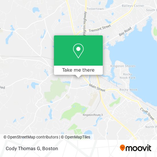 Cody Thomas G map