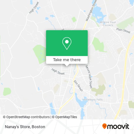 Mapa de Nanay's Store