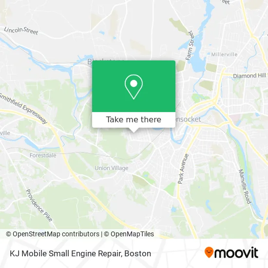 KJ Mobile Small Engine Repair map