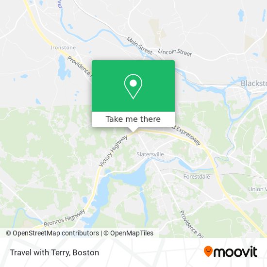 Travel with Terry map