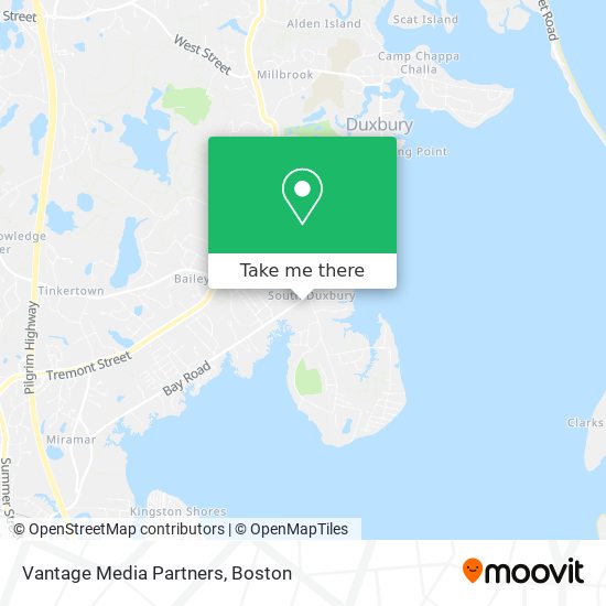 Vantage Media Partners map