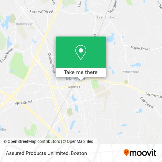 Assured Products Unlimited map